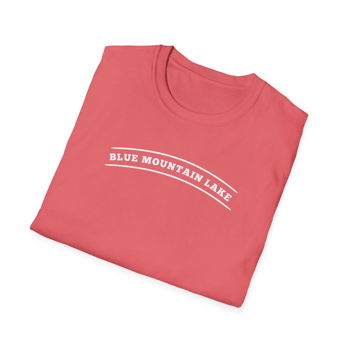 Blue Mountain Lake My Happy Place Unisex T-Shirt