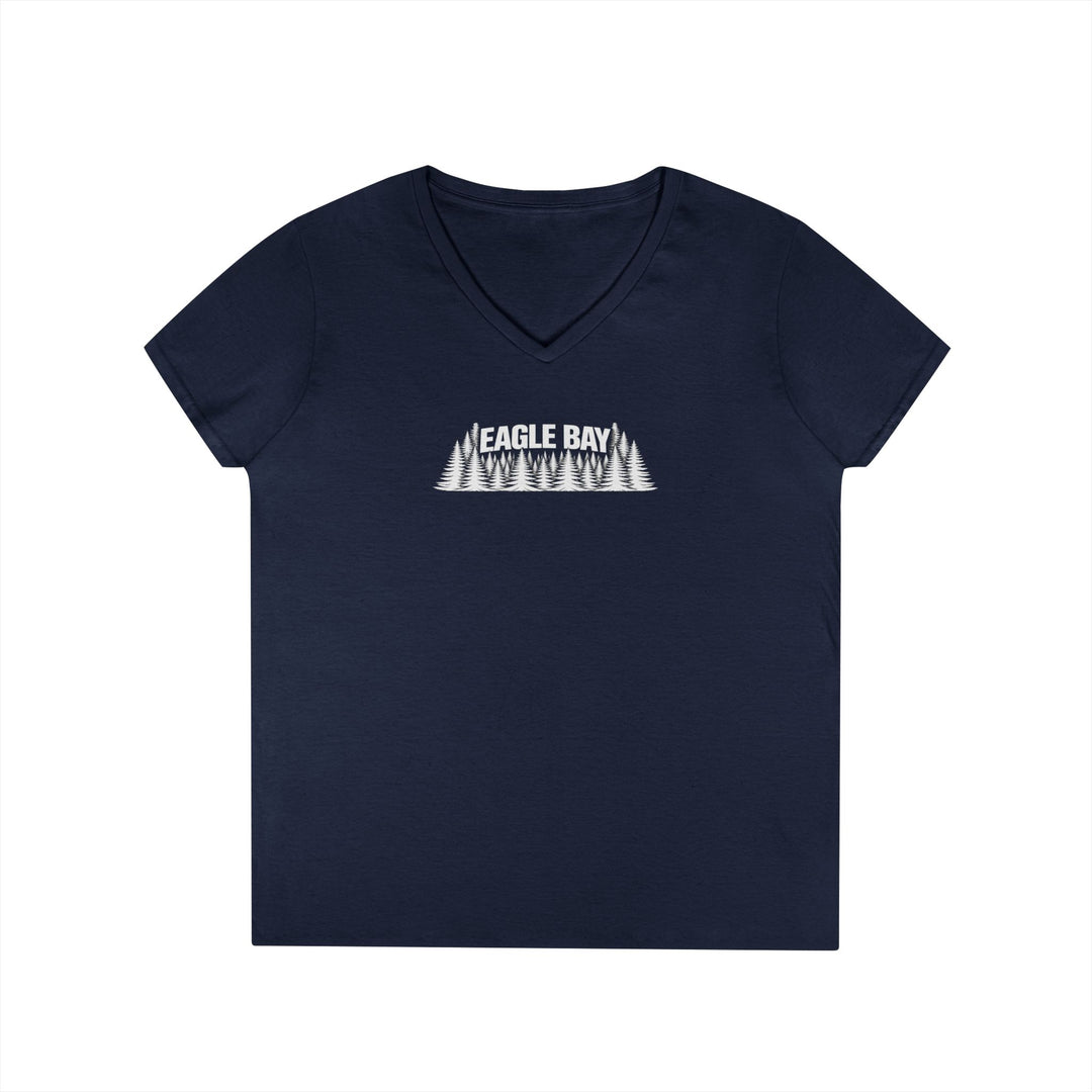 Eagle Bay Trees Ladies V-Neck T-Shirt