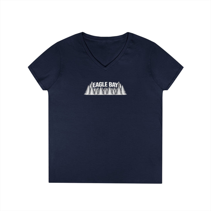 Eagle Bay Trees Ladies V-Neck T-Shirt