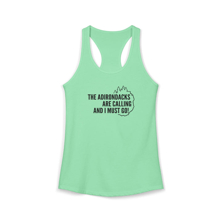 Adirondacks are Calling Racerback Tank