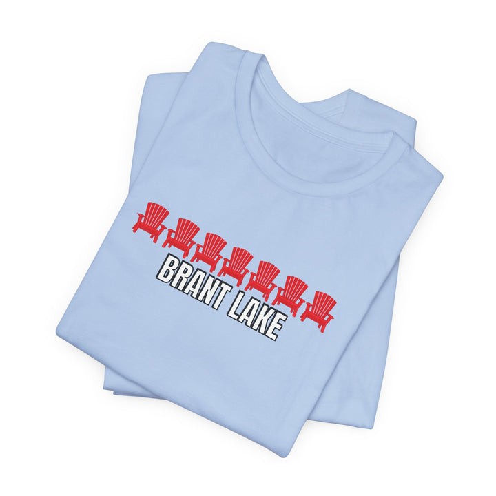 Brant Lake Red Adirondack Chair Tee