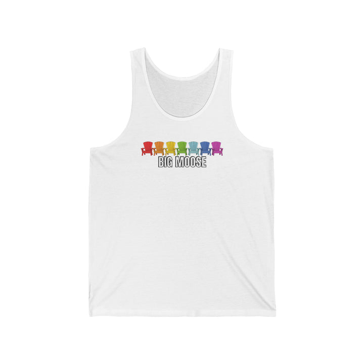 Big Moose Rainbow Chairs Unisex Tank