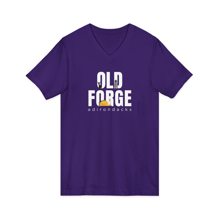 Old Forge Adirondacks Unisex V-Neck T-Shirt