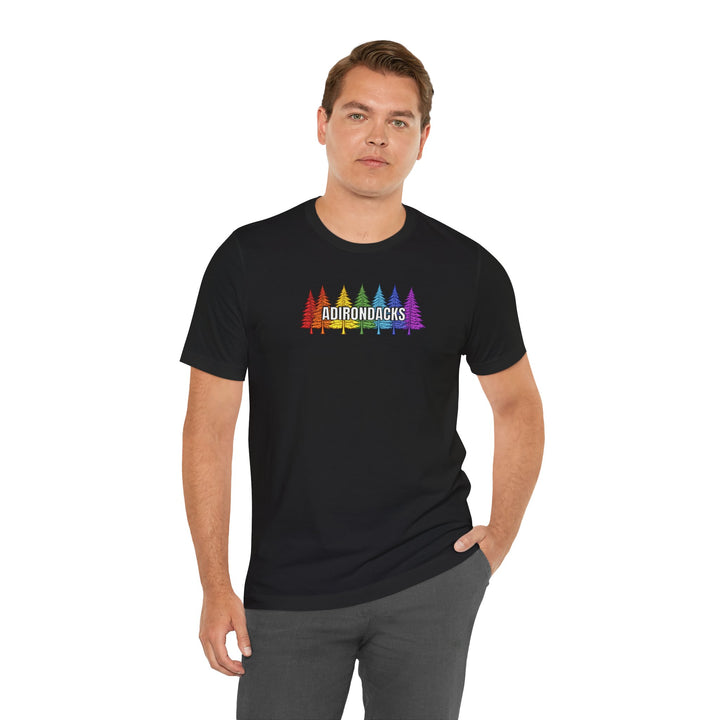 Adirondacks Rainbow Trees Unisex T-Shirt