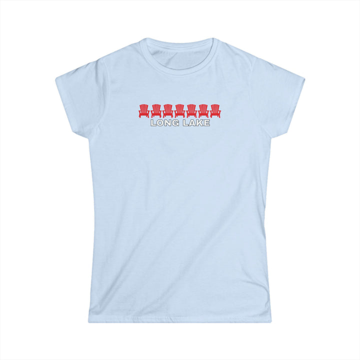 Long Lake ADK Chairs Ladies Tee
