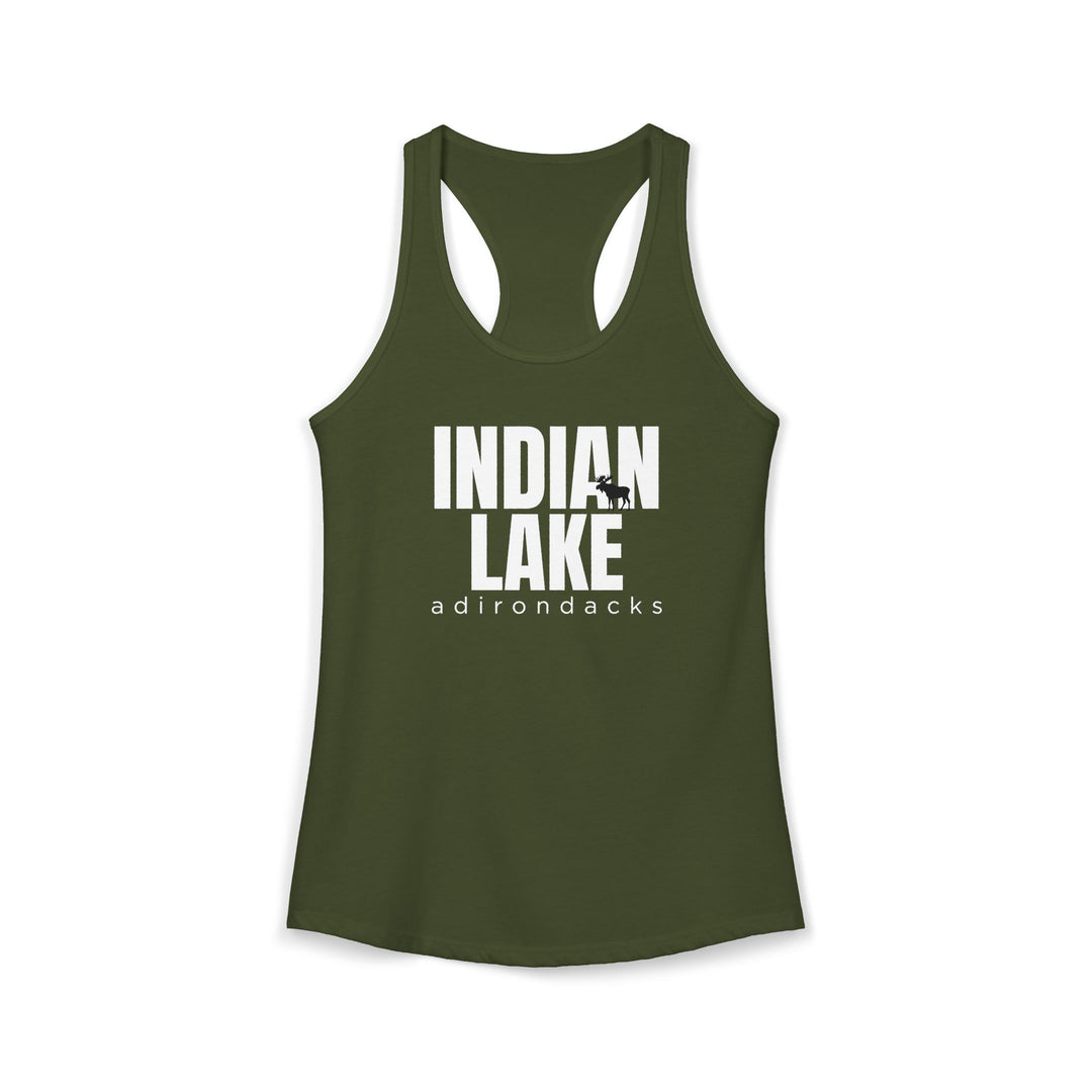 Indian Lake Adirondacks Ladies Racerback