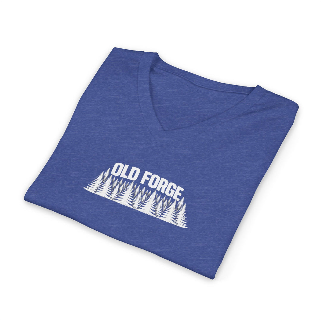 Old Forge Trees Unisex V-Neck T-Shirt