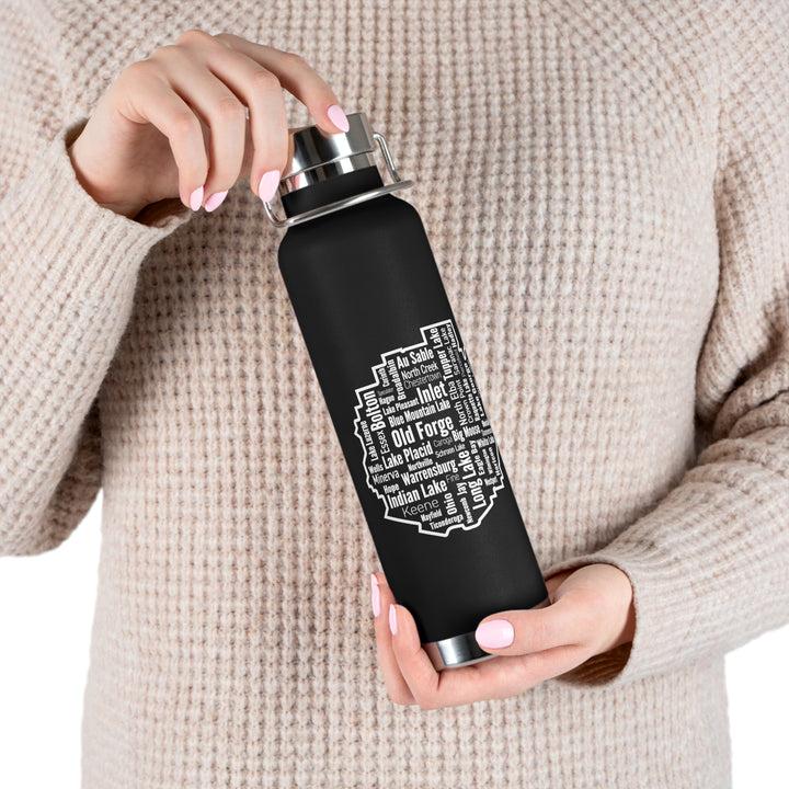 Adirondack Towns Copper-Lined Water Bottle