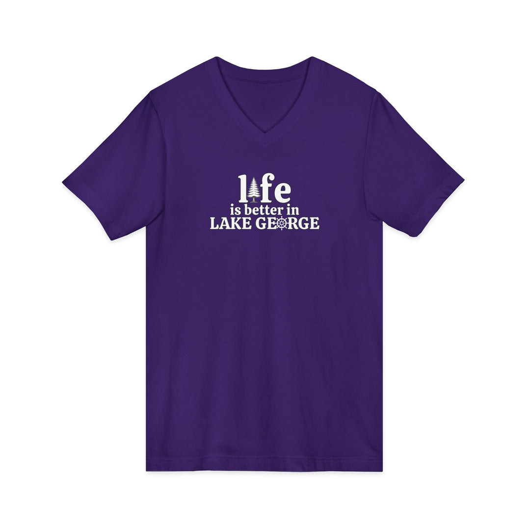 Life is Better in Lake George Unisex V-Neck