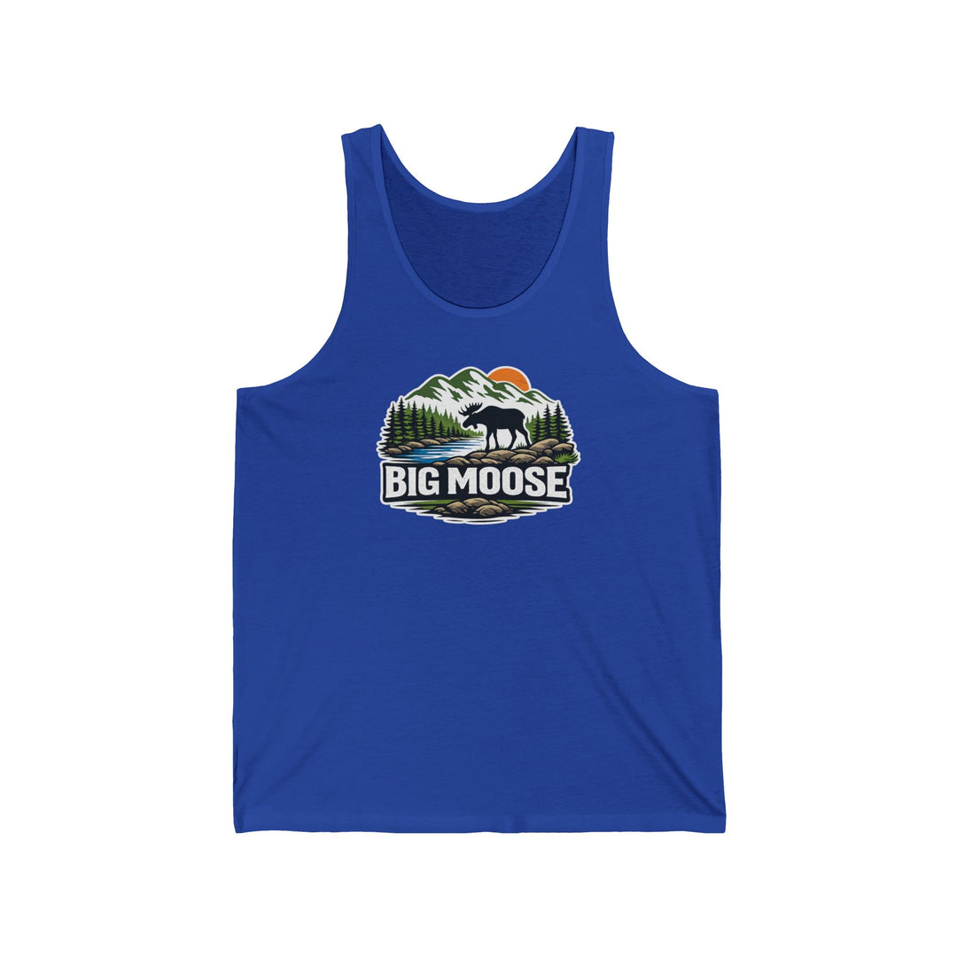Big Moose Sunset Unisex Tank