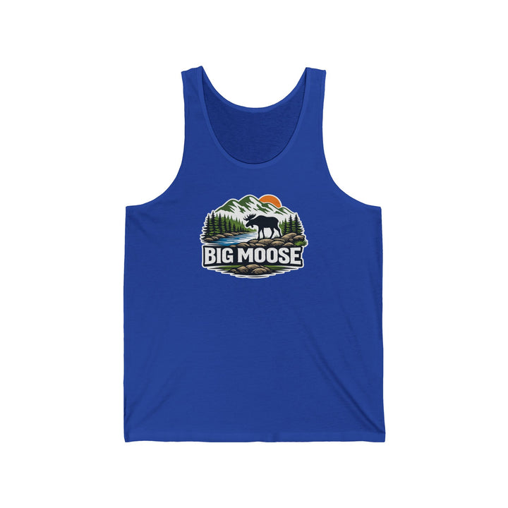 Big Moose Sunset Unisex Tank