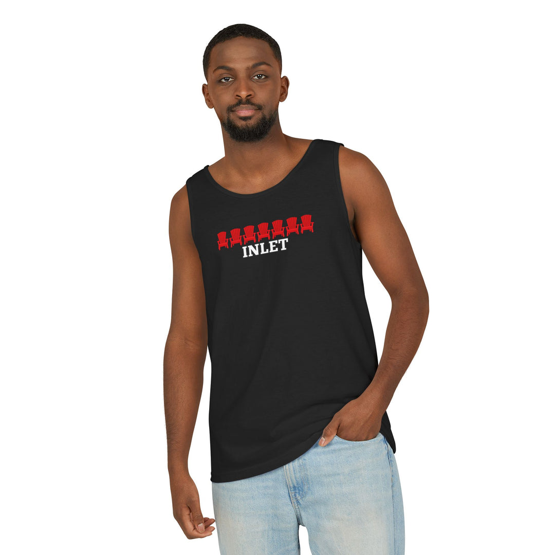 Inlet Unisex Tank - Red Chairs