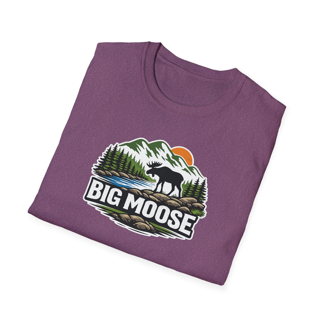 Big Moose Sunset Unisex T-Shirt