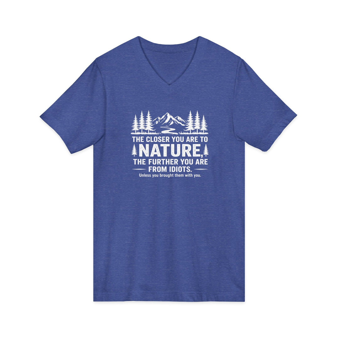 Nature-Idiots Unisex V-Neck