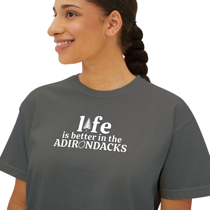 Life is Better in the Adirondacks Boxy Tee