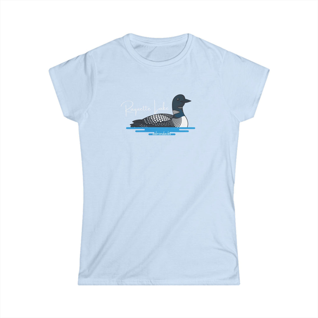 Raquette Lake Ladies Tee - Loon
