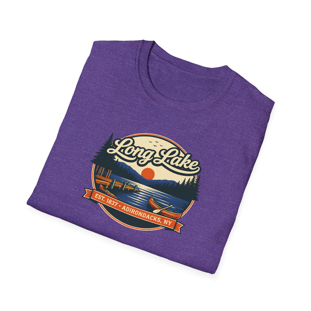 Long Lake Sunset Unisex T-Shirt