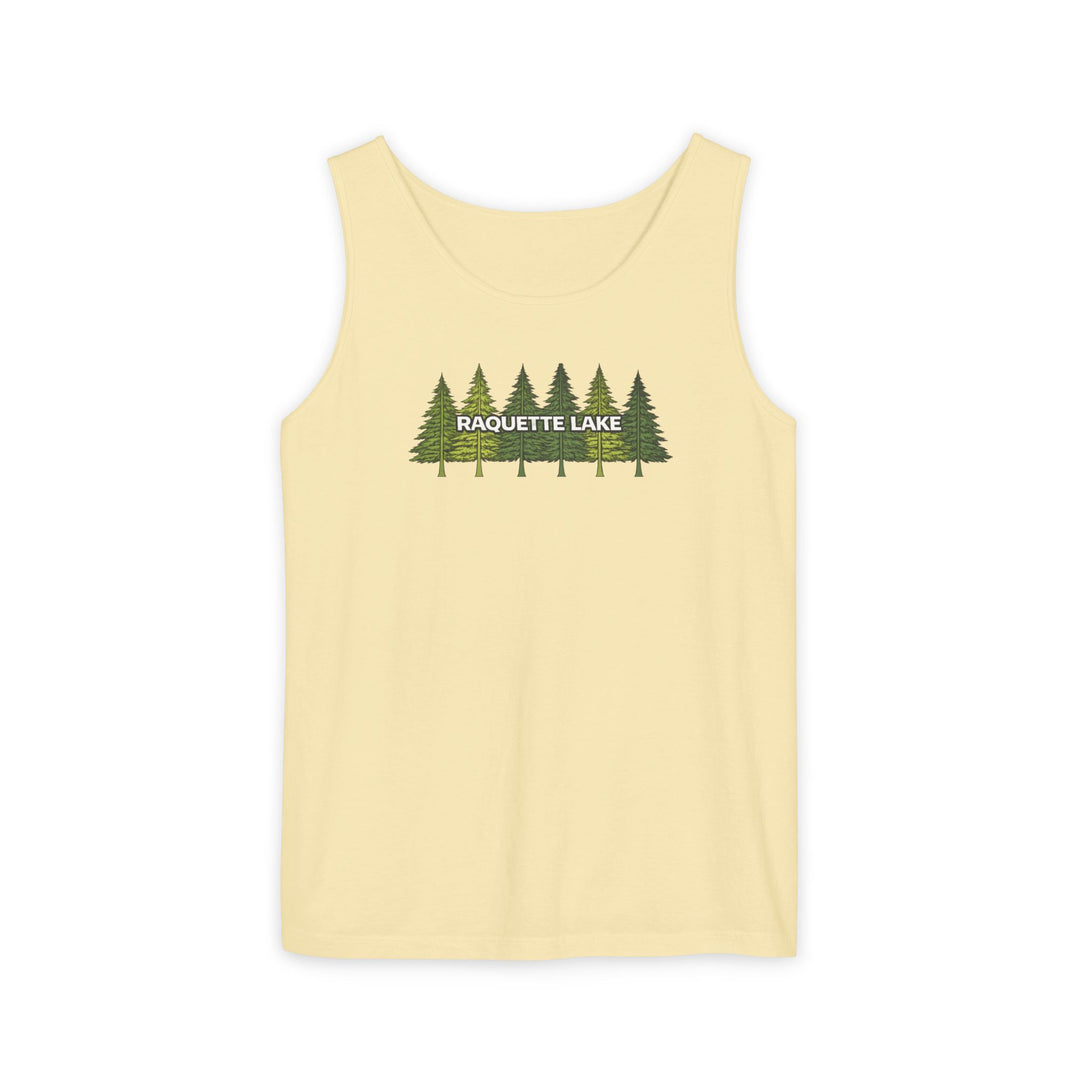 Raquette Lake Unisex Tank - Pine Trees