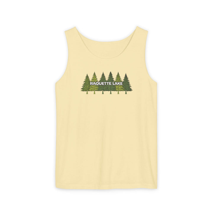 Raquette Lake Unisex Tank - Pine Trees