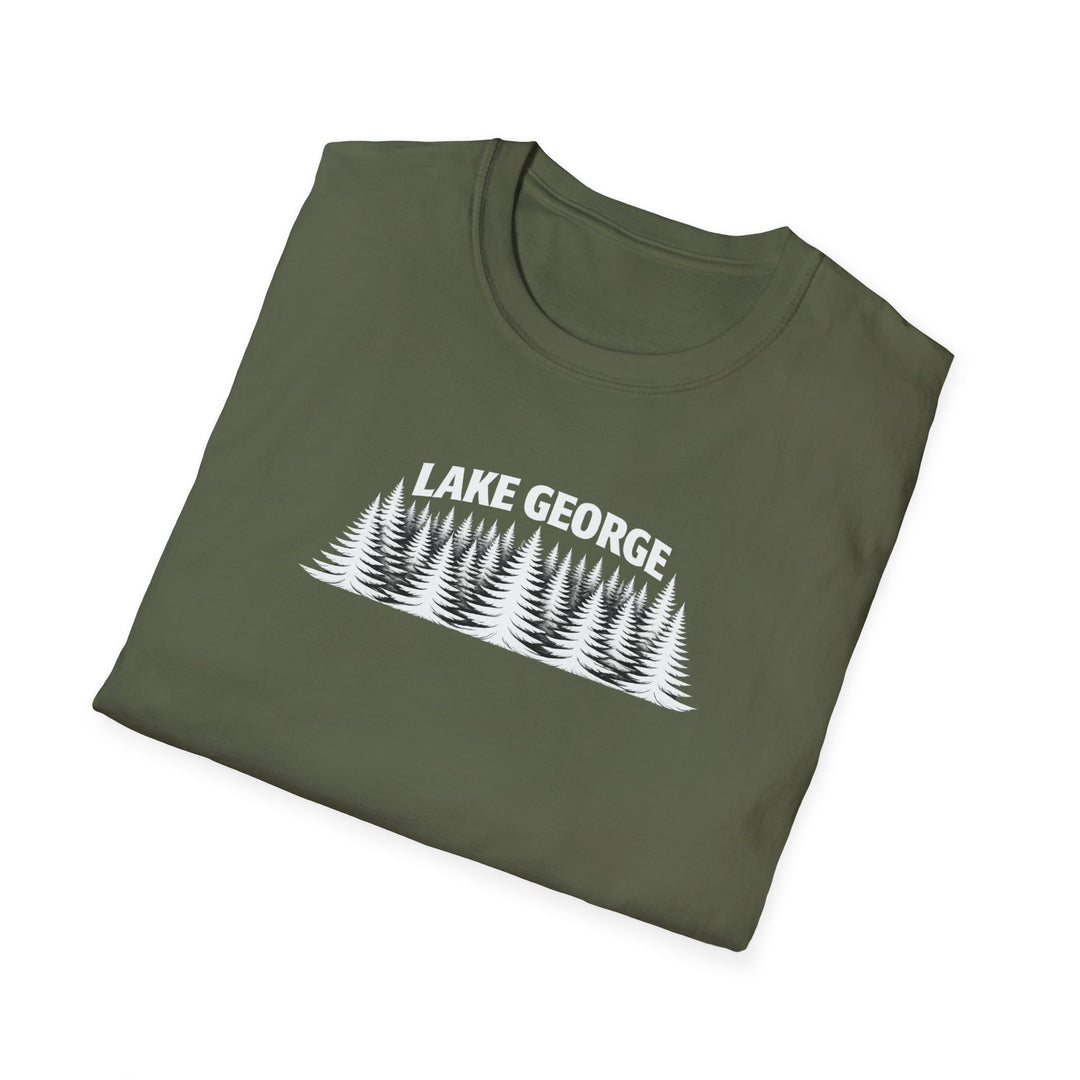 Lake George Unisex T-Shirt - Trees