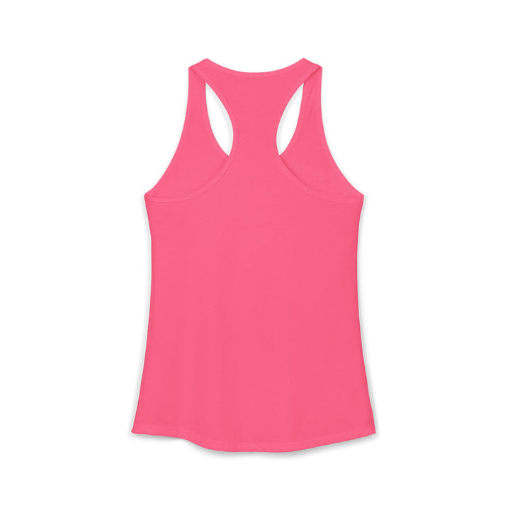 I Might Be Laid Back Ladies Racerback Tank
