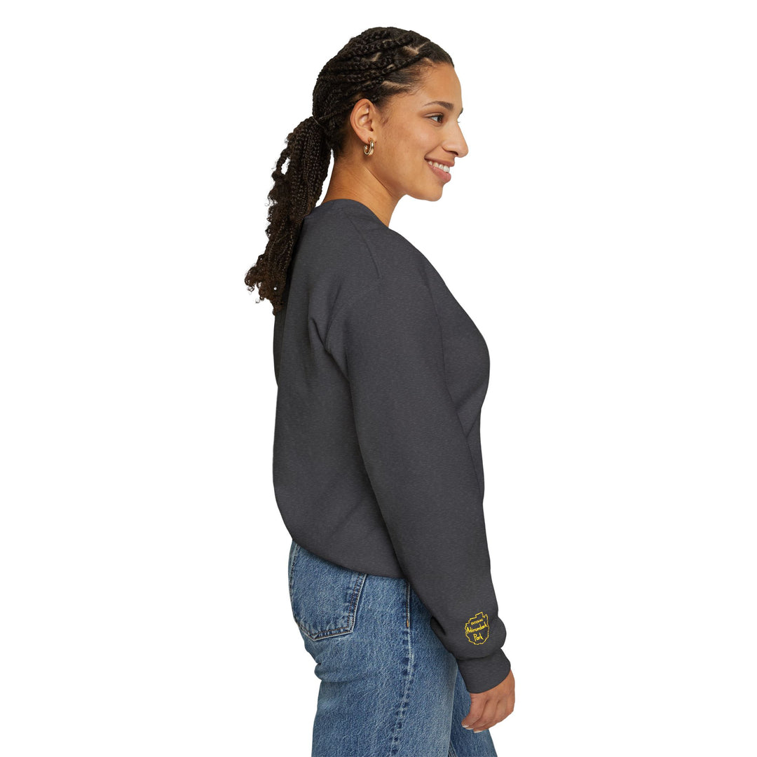 Entering Adirondack Park - Embroidered Sweatshirt