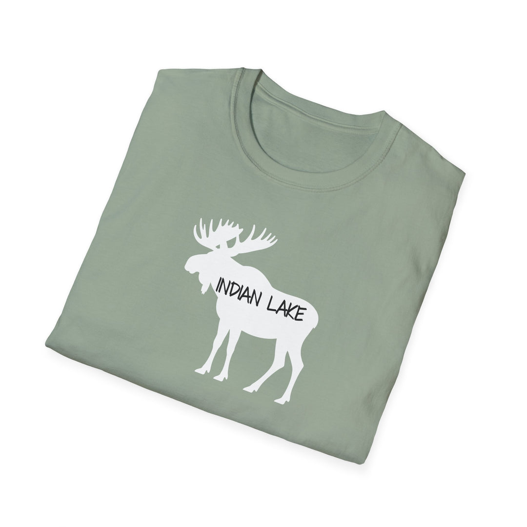 Indian Lake Unisex T-Shirt - Moose