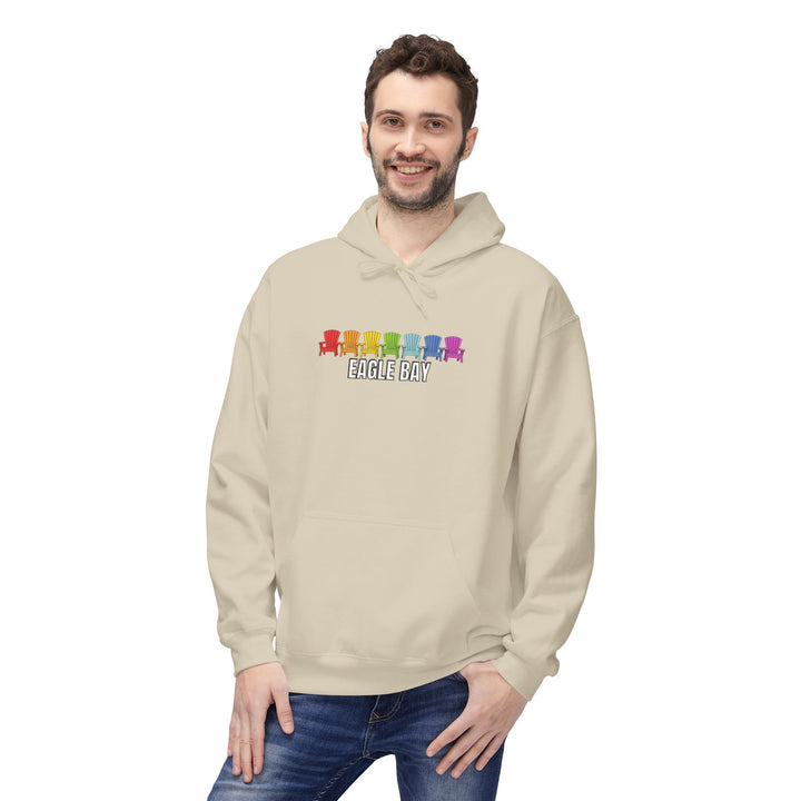 Eagle Bay Hoodie - Rainbow Chairs