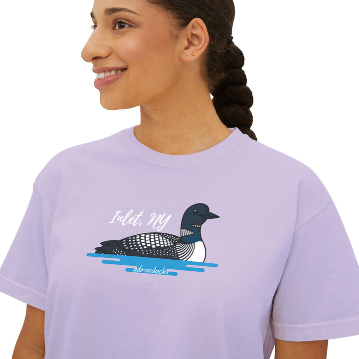 Inlet Loon Ladies Boxy Tee