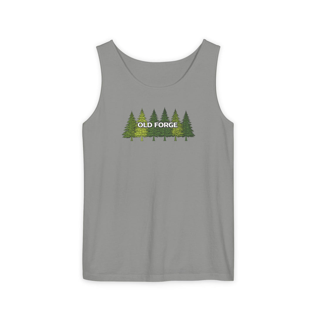 Old Forge Pine Trees Unisex Tank