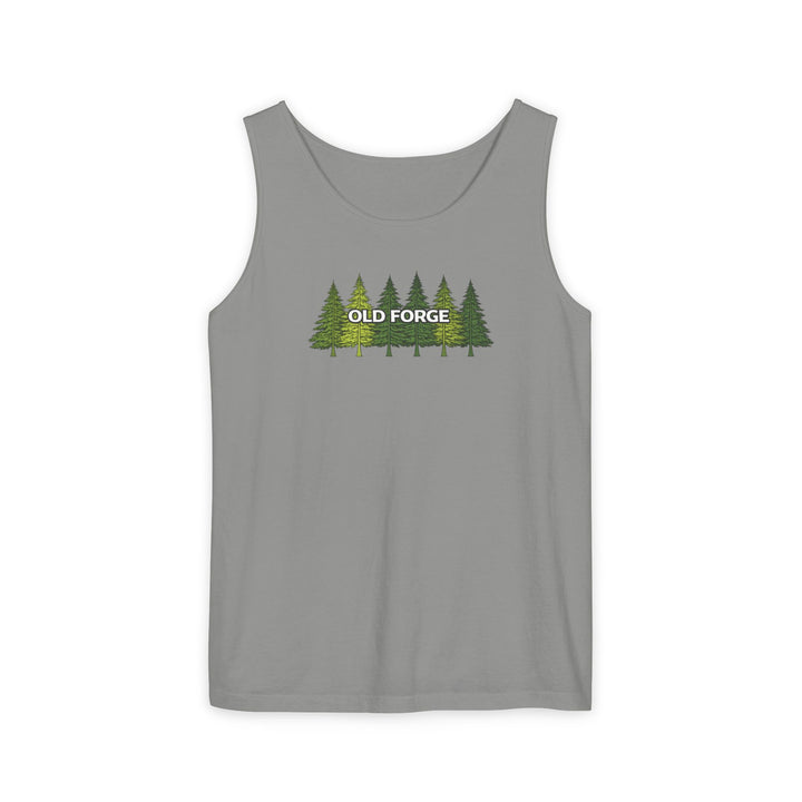 Old Forge Pine Trees Unisex Tank