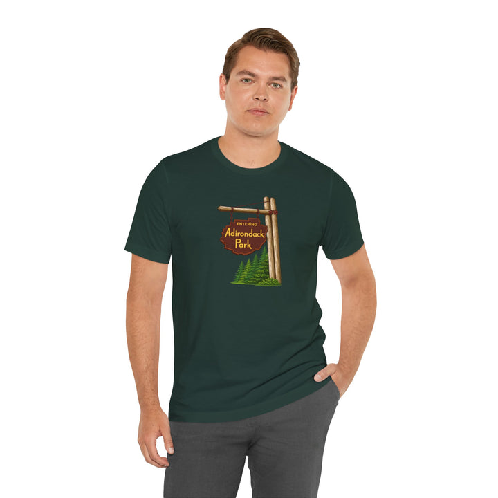 Entering Adirondack Park Sign Unisex T-Shirt