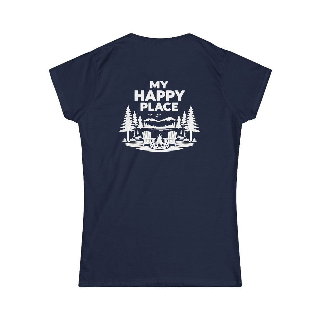 Raquette Lake Ladies Tee - My Happy Place