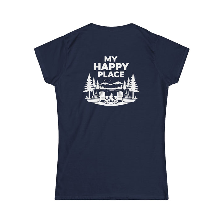 Raquette Lake Ladies Tee - My Happy Place