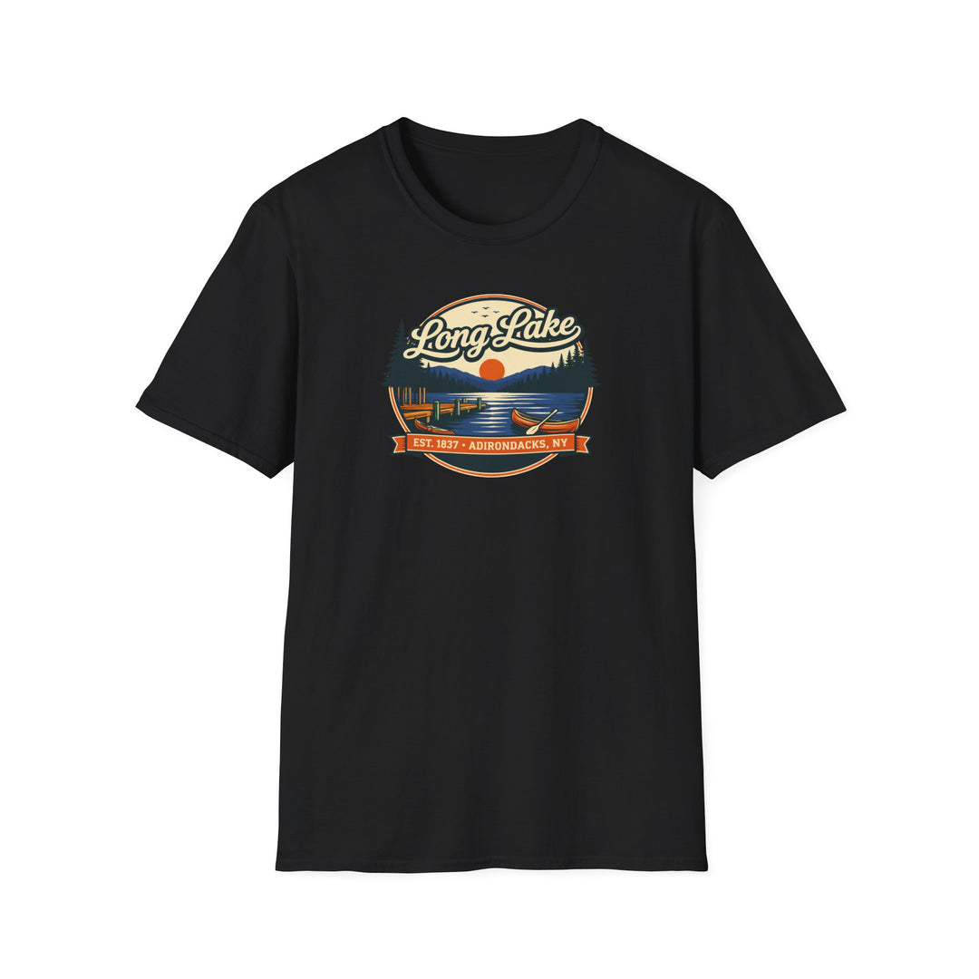 Long Lake Sunset Unisex T-Shirt