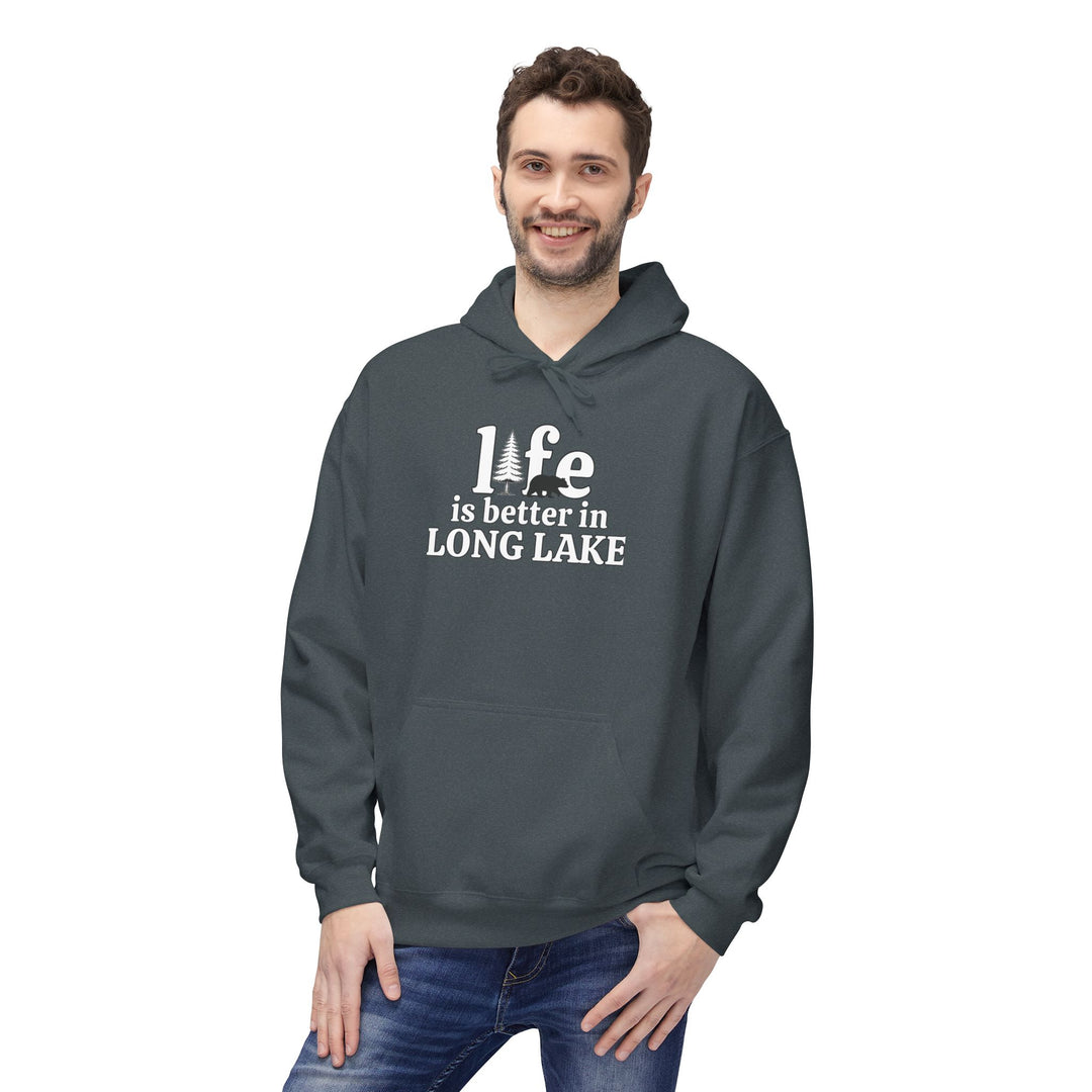 Life is Better in Long Lake Hoodie