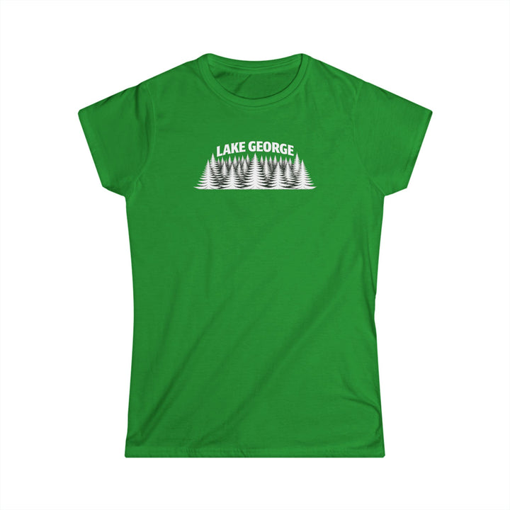 Lake George Ladies T-Shirt - Trees