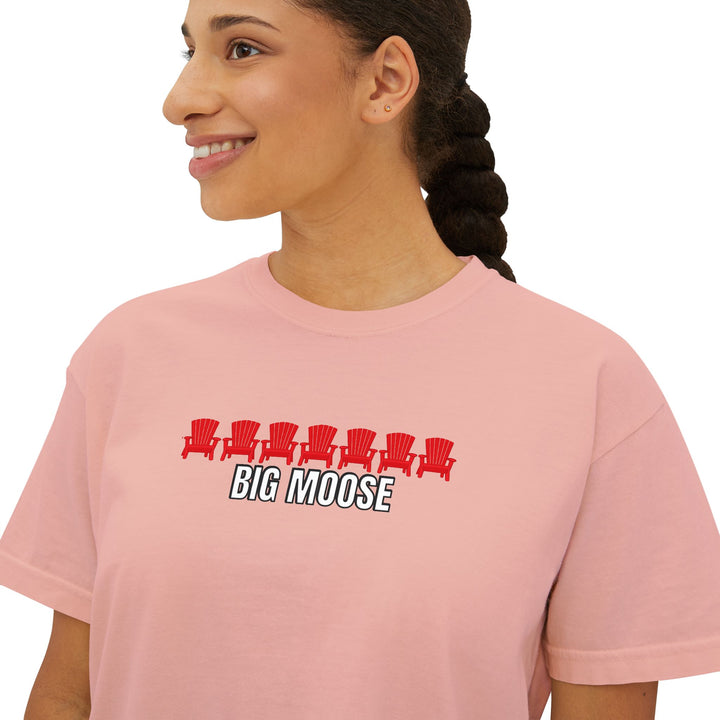 Big Moose ADK Chairs Ladies Boxy Tee