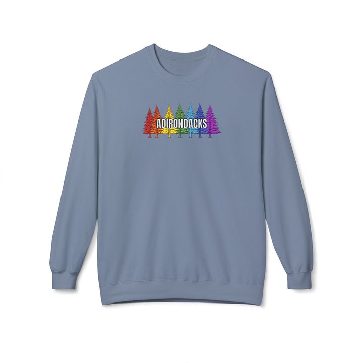 Adirondack  Rainbow Trees Sweatshirt