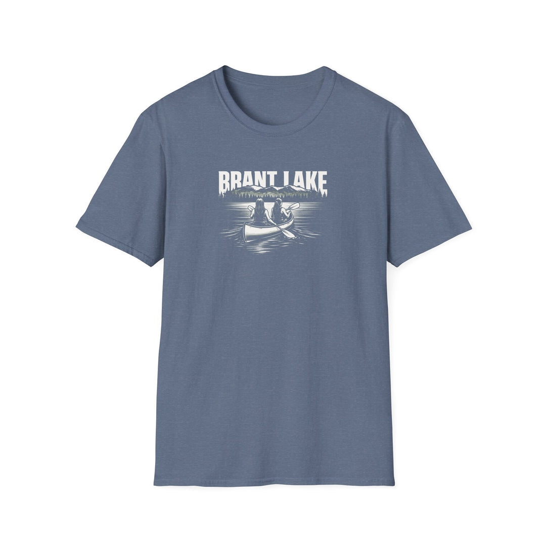 Brant Lake Unisex T-Shirt - Canoe