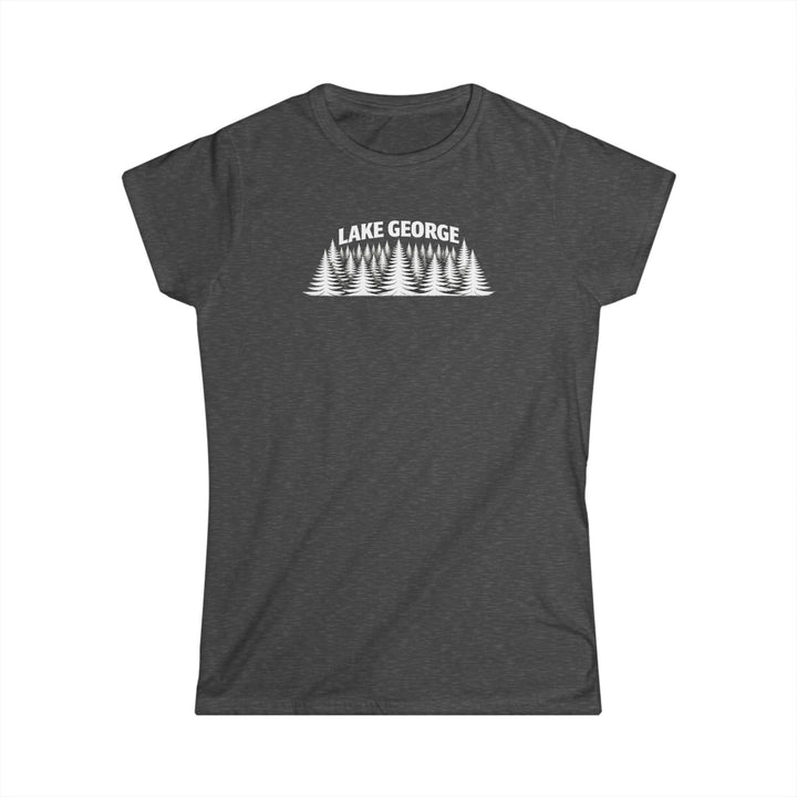 Lake George Ladies T-Shirt - Trees
