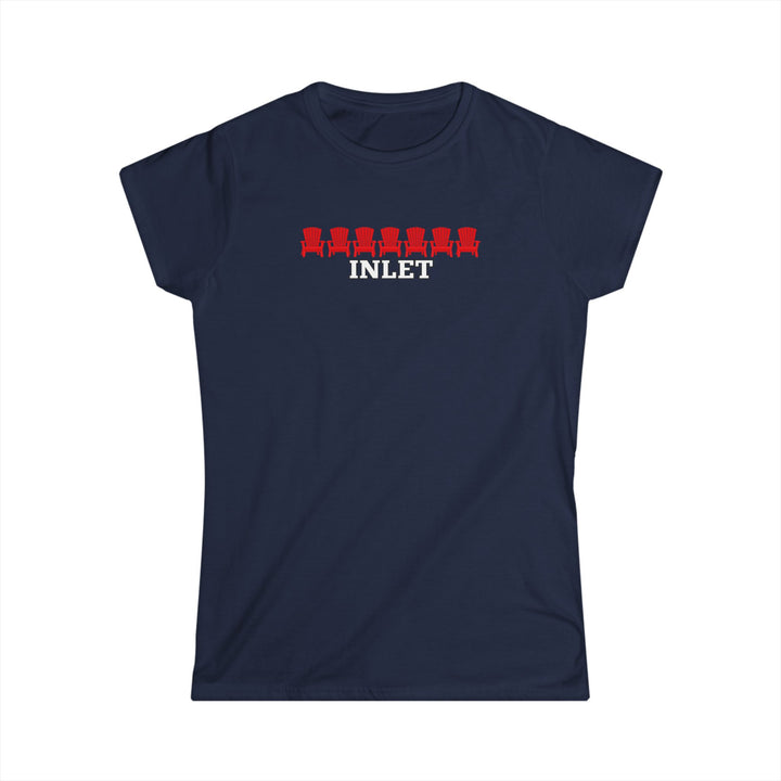 Inlet Ladies Tee - Red Chairs