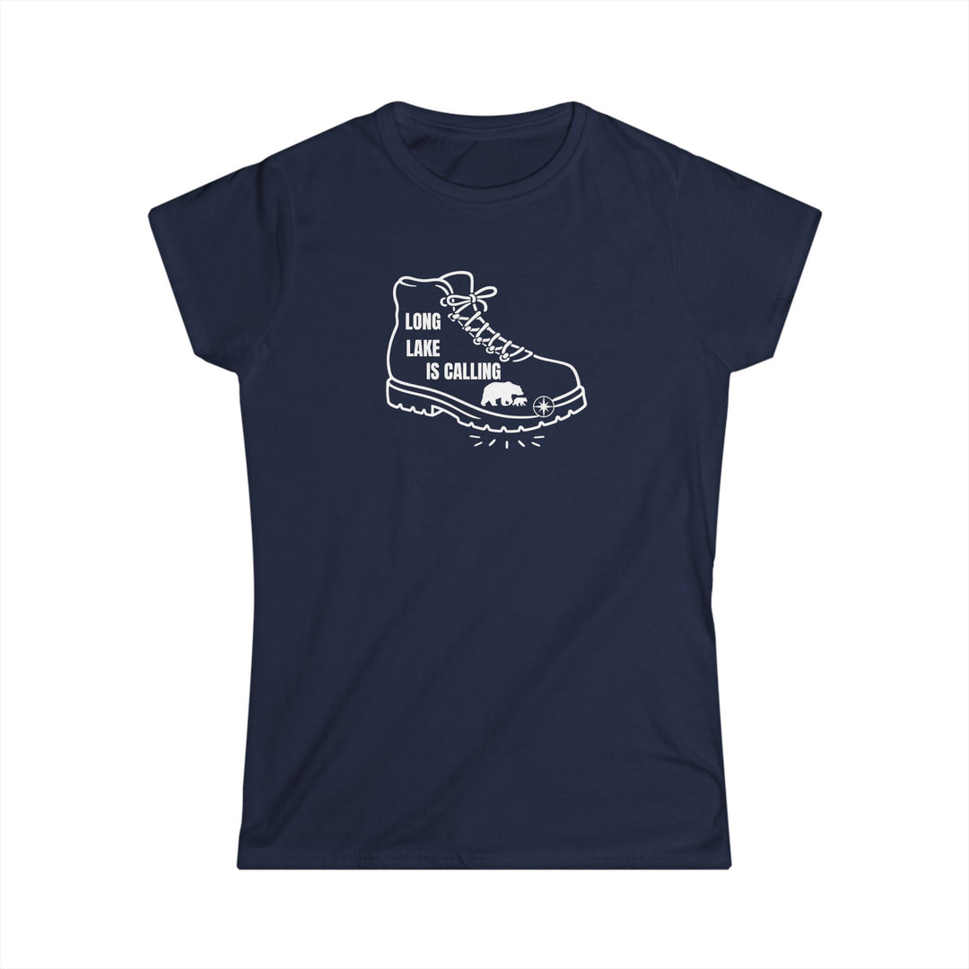 Long Lake is Calling Ladies Tee