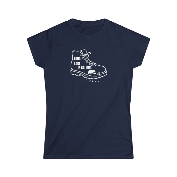Long Lake is Calling Ladies Tee