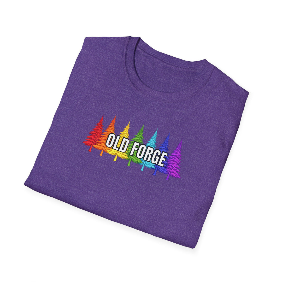 Old Forge Rainbow Trees Unisex T-Shirt