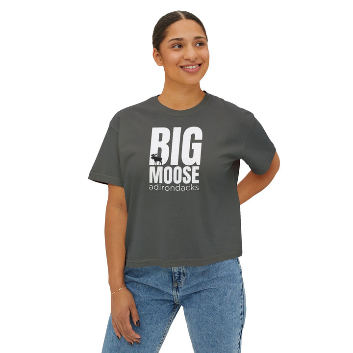 Big Moose ADK Ladies Boxy Tee
