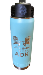 Life is better in the ADK Water Bottle | 20oz