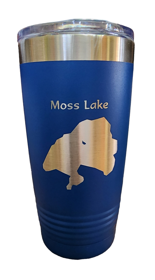 Moss White Lake Travel Tumbler | 20 oz