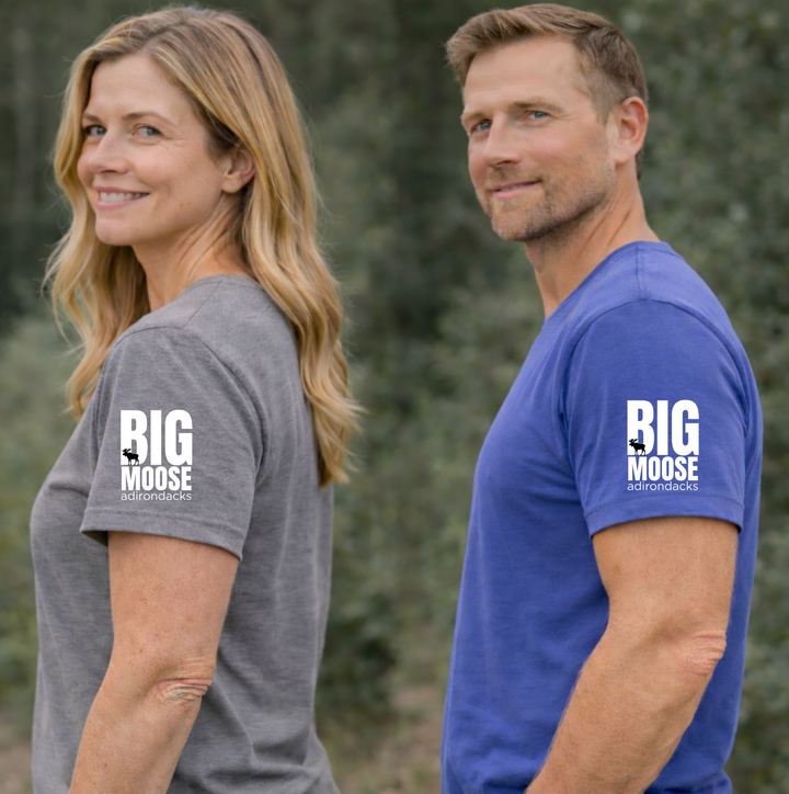 Big Moose ADK Unisex V-Neck Tee