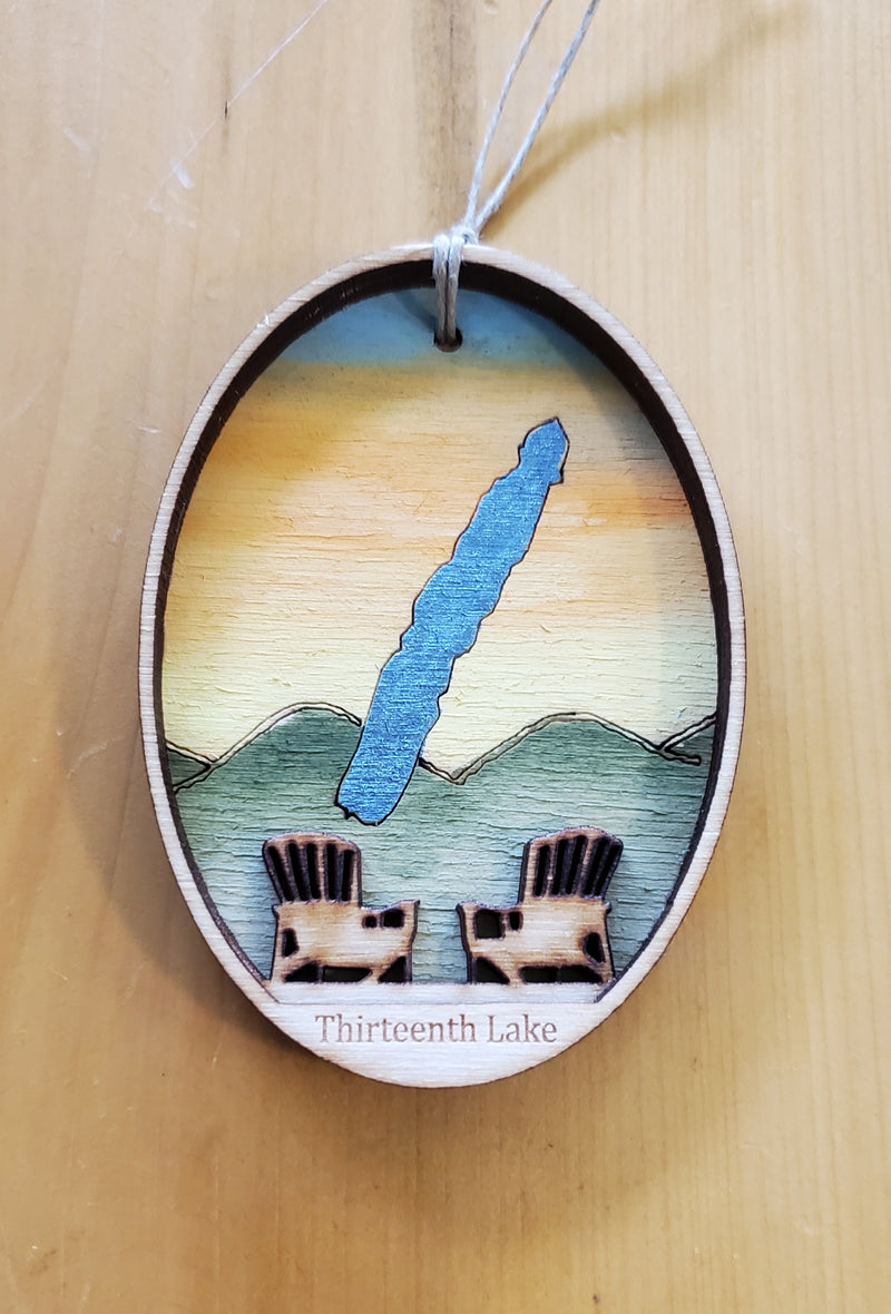 Thirteenth Lake Ornament